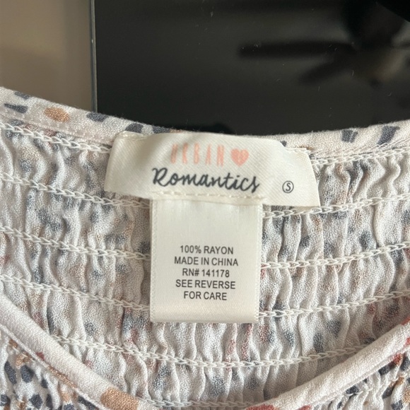 Floral Ribbed Tee - Picture 3 of 3